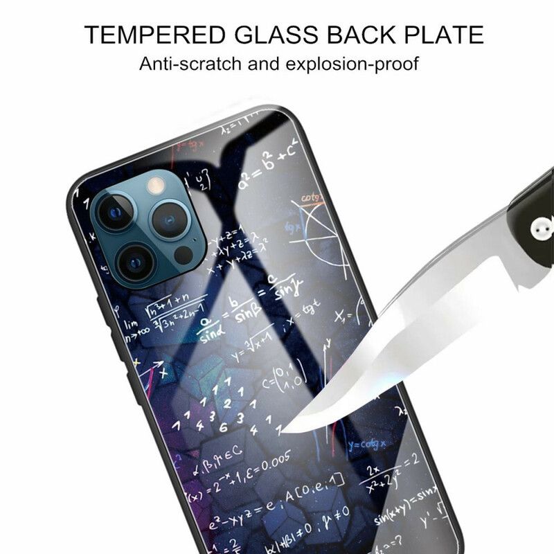 Coque iPhone 13 Pro Max Verre Trempé Calculs Mathématiques