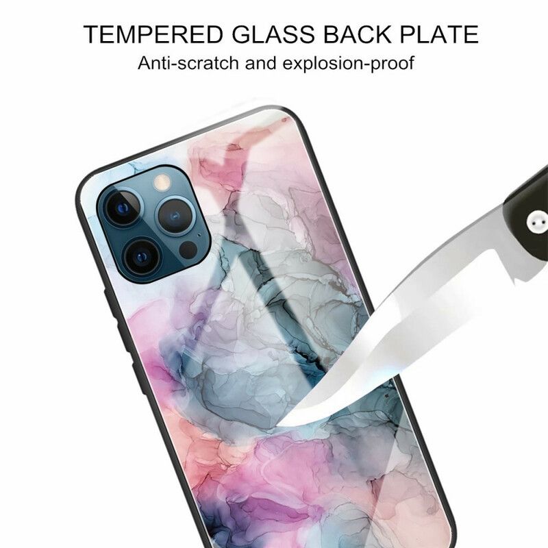 Coque iPhone 13 Pro Max Verre Trempé Marble