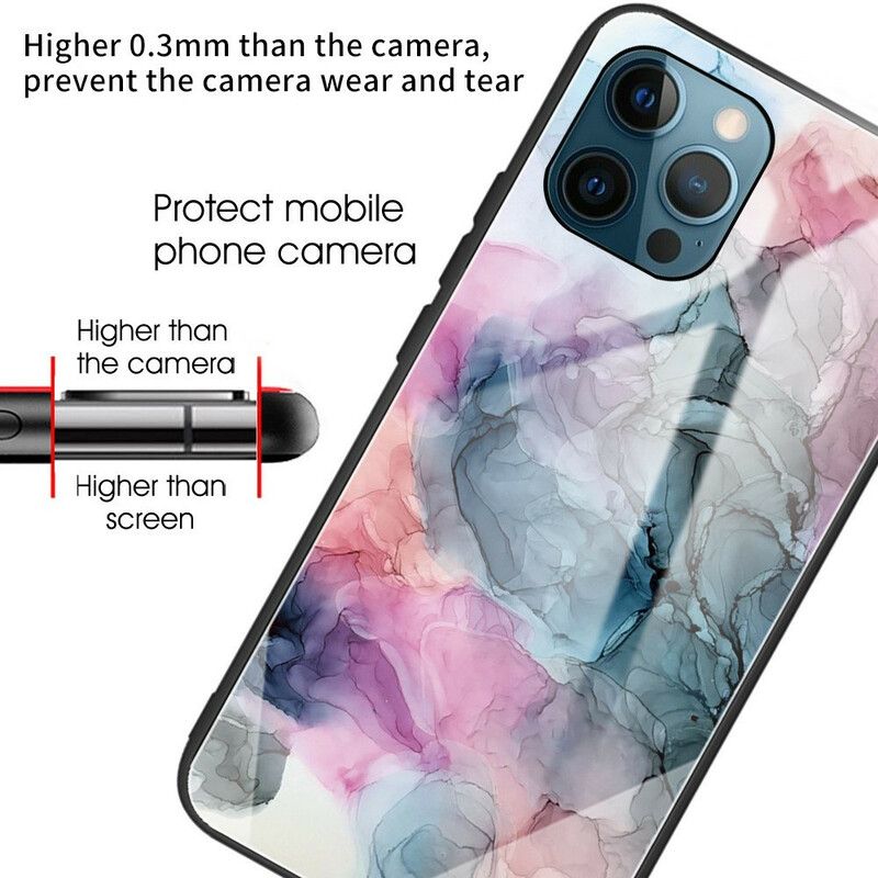 Coque iPhone 13 Pro Max Verre Trempé Marble