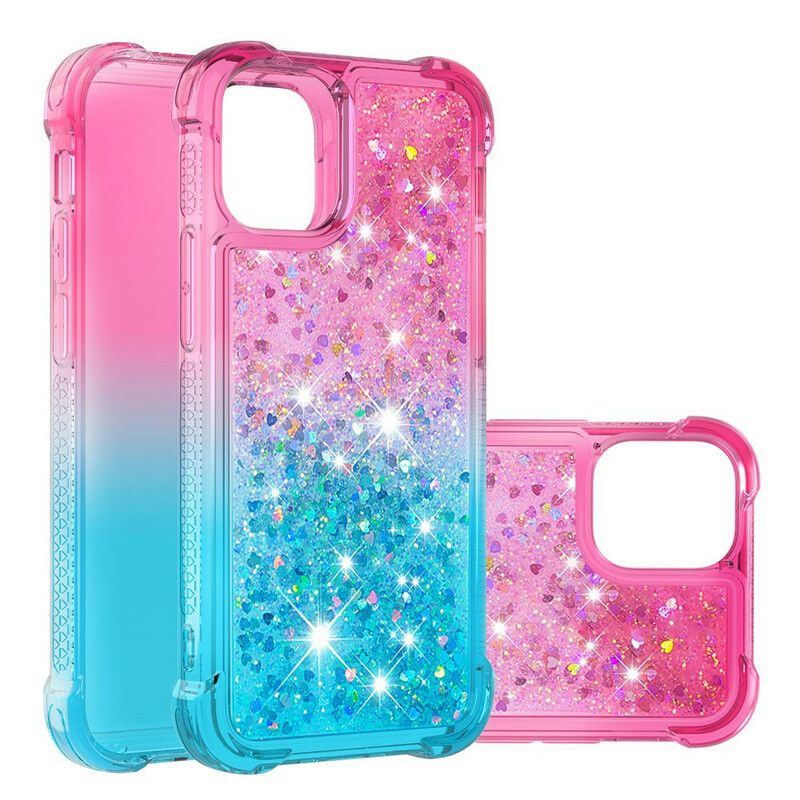 Coque iPhone 13 Pro Paillettes Colors