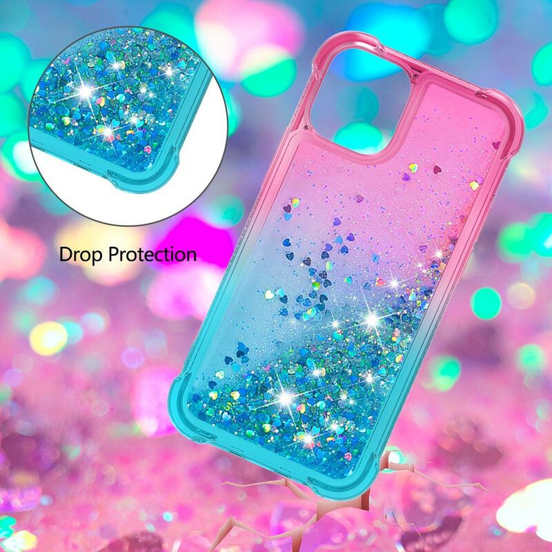 Coque iPhone 13 Pro Paillettes Colors