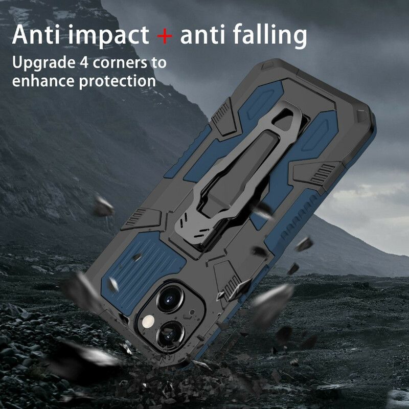 Coque iPhone 13 Pro Robot Avec Pince Ceinture