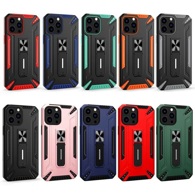 Coque iPhone 13 Pro Support Amovible Vertical Et Horizontal