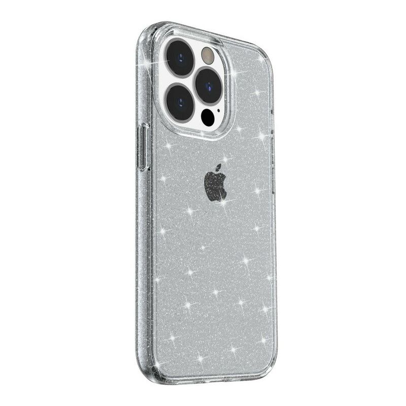 Coque iPhone 13 Pro Transparente Paillettes