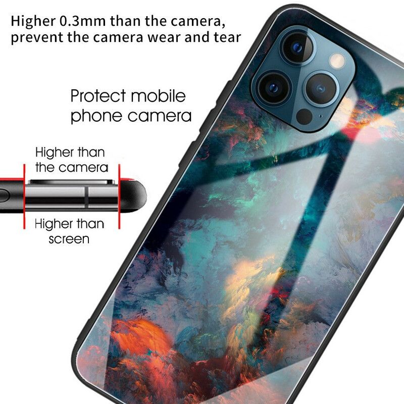 Coque iPhone 13 Pro Verre Trempé Ciel