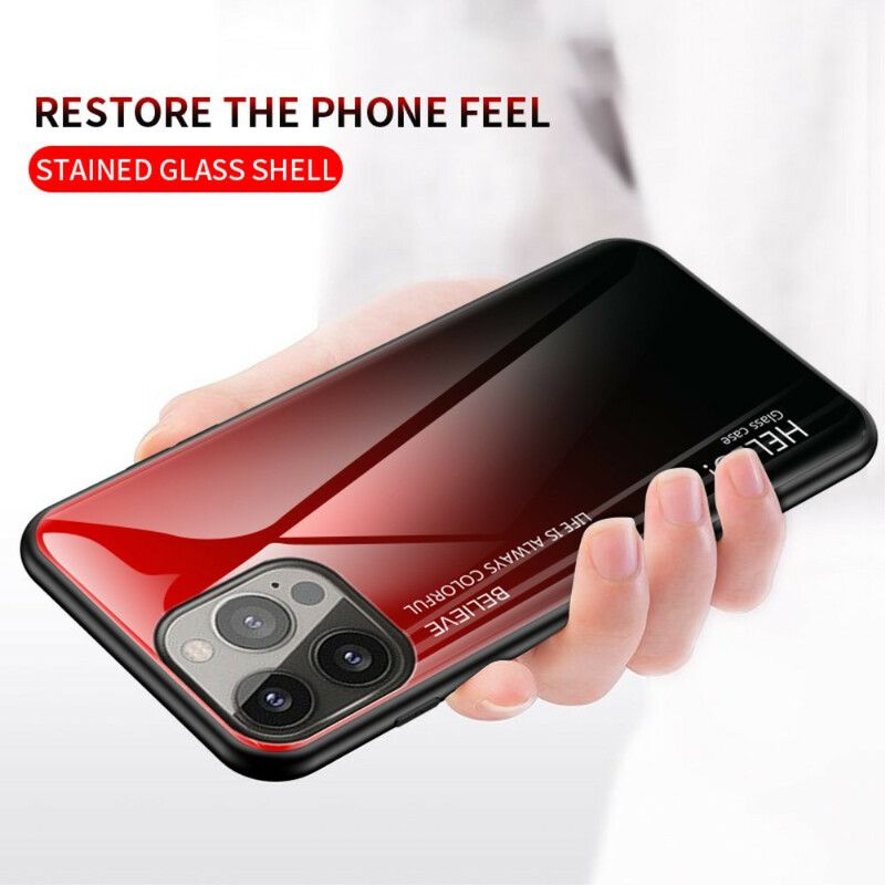 Coque iPhone 13 Pro Verre Trempé Hello