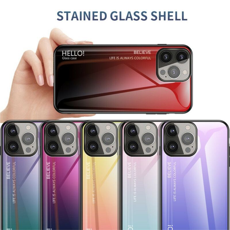 Coque iPhone 13 Pro Verre Trempé Hello