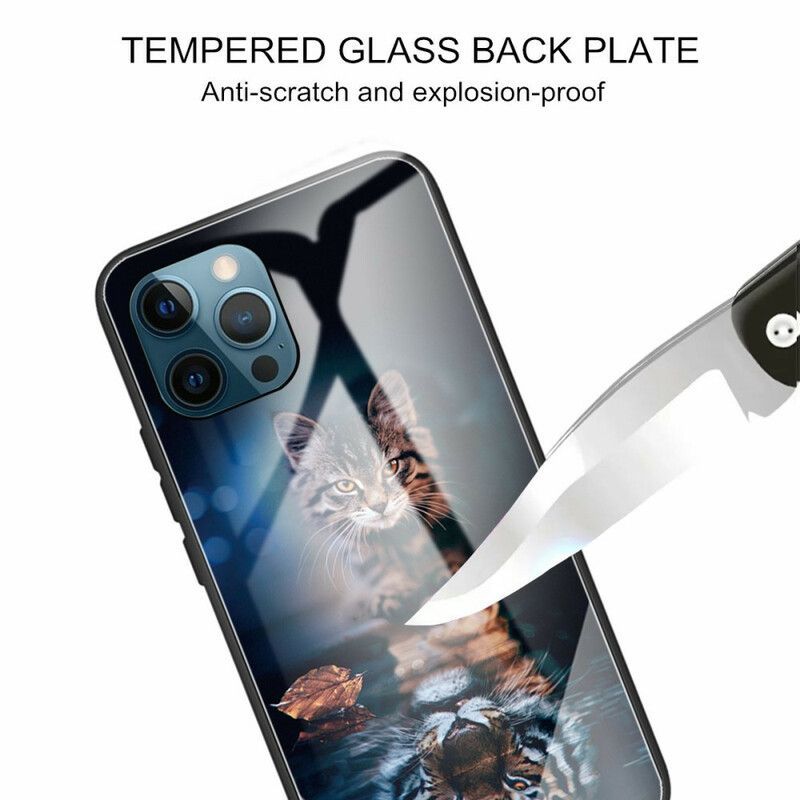 Coque iPhone 13 Pro Verre Trempé Mon Tigre