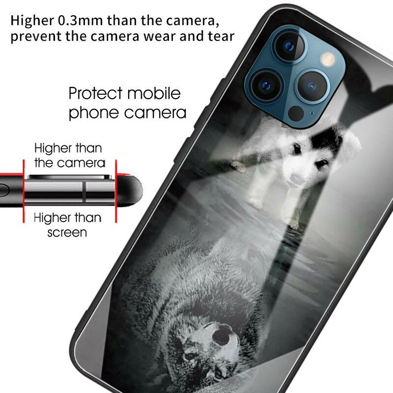 Coque iPhone 13 Pro Verre Trempé Rêve De Chiot