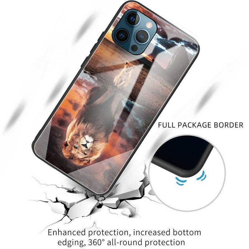 Coque iPhone 13 Pro Verre Trempé Rêve De Lionceau