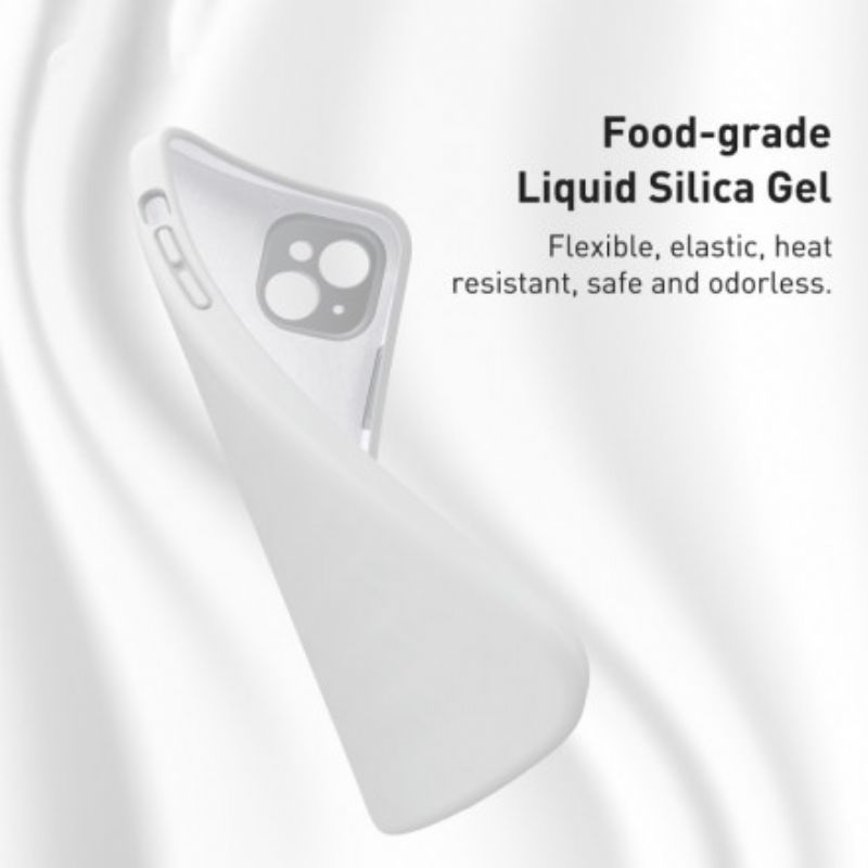 Coque iPhone 13 Silicone Liquide Baseus