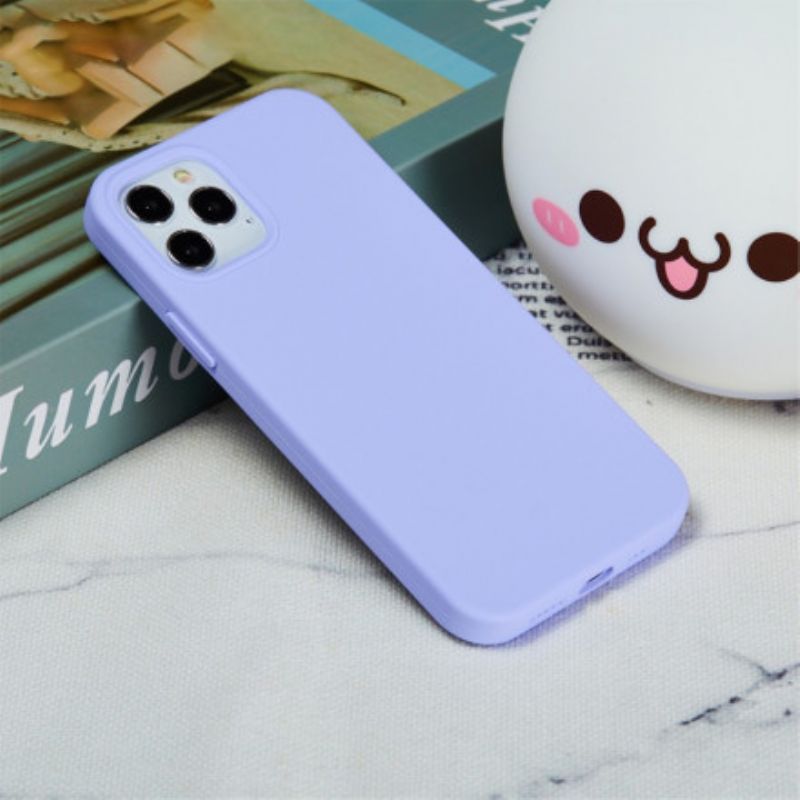 Coque iPhone 13 Silicone Liquide Mocolo