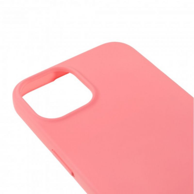 Coque iPhone 13 Silicone Mat Mercury Goospery