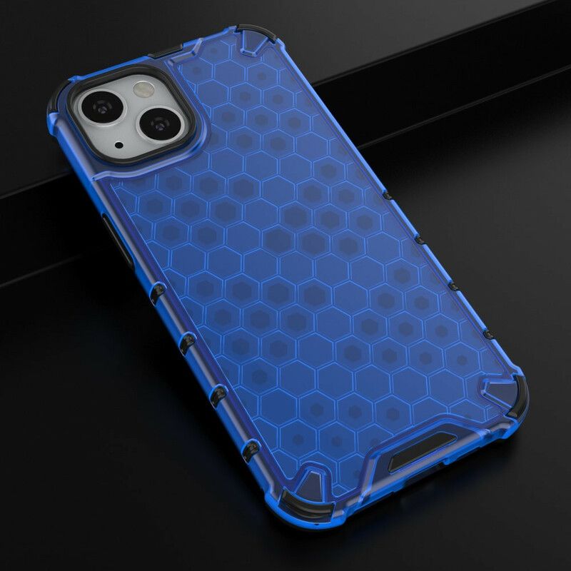 Coque iPhone 13 Style Nid D'abeille