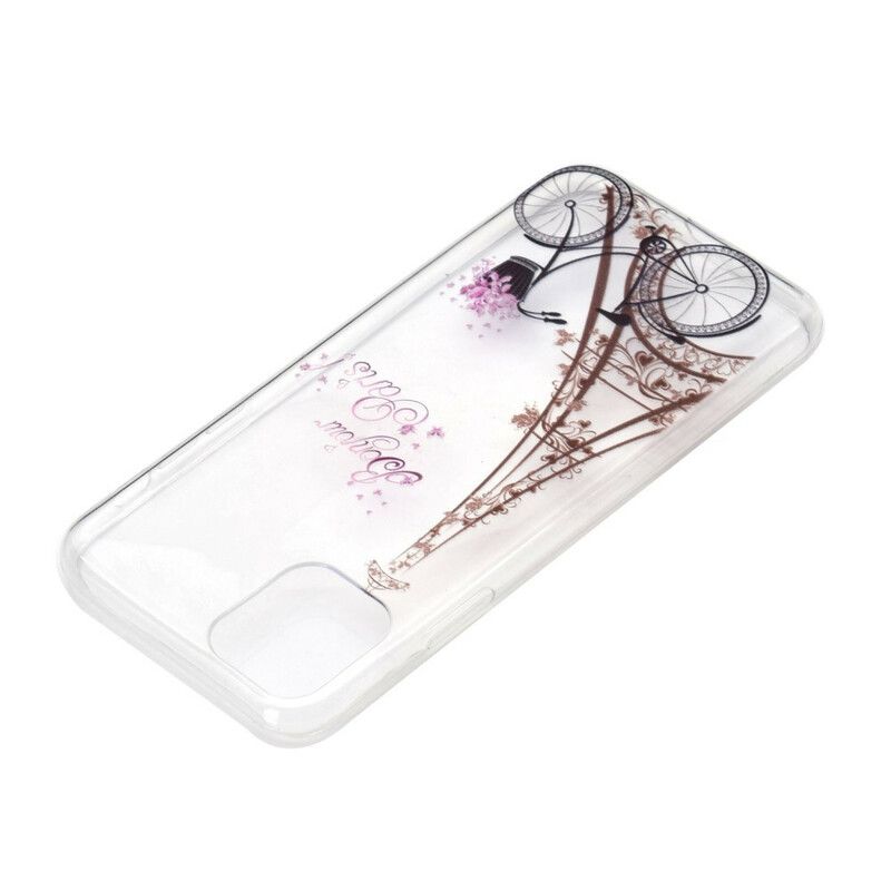 Coque iPhone 13 Transparente Bonjour Paris