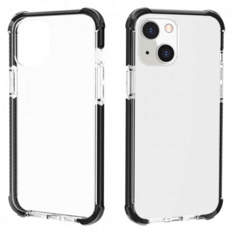 Coque iPhone 13 Transparente Rebords Silicone