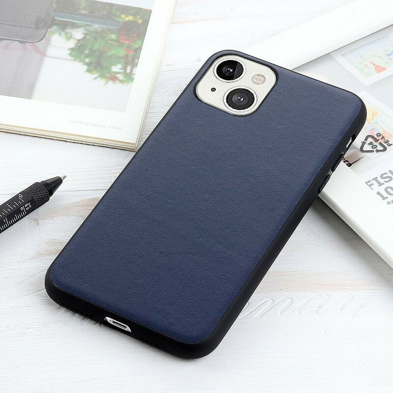 Coque iPhone 13 Véritable Cuir