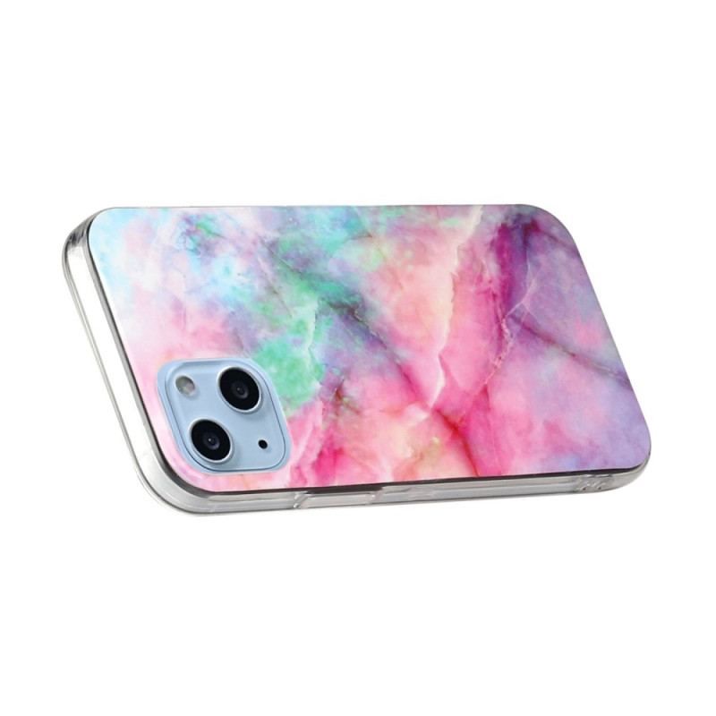 Coque iPhone 14 Déclinaison Marbre