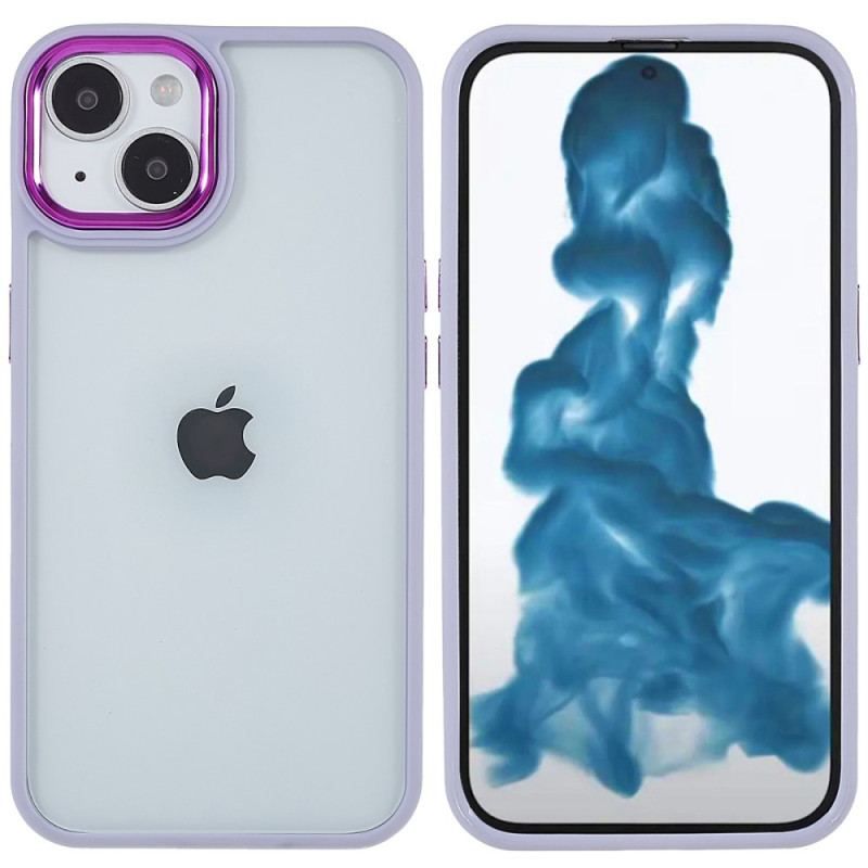 Coque iPhone 14 Plus Acrylique Rebords Silicone