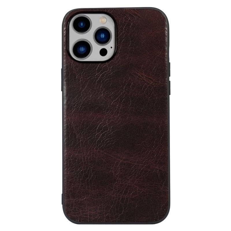 Coque iPhone 14 Plus Cuir Véritable