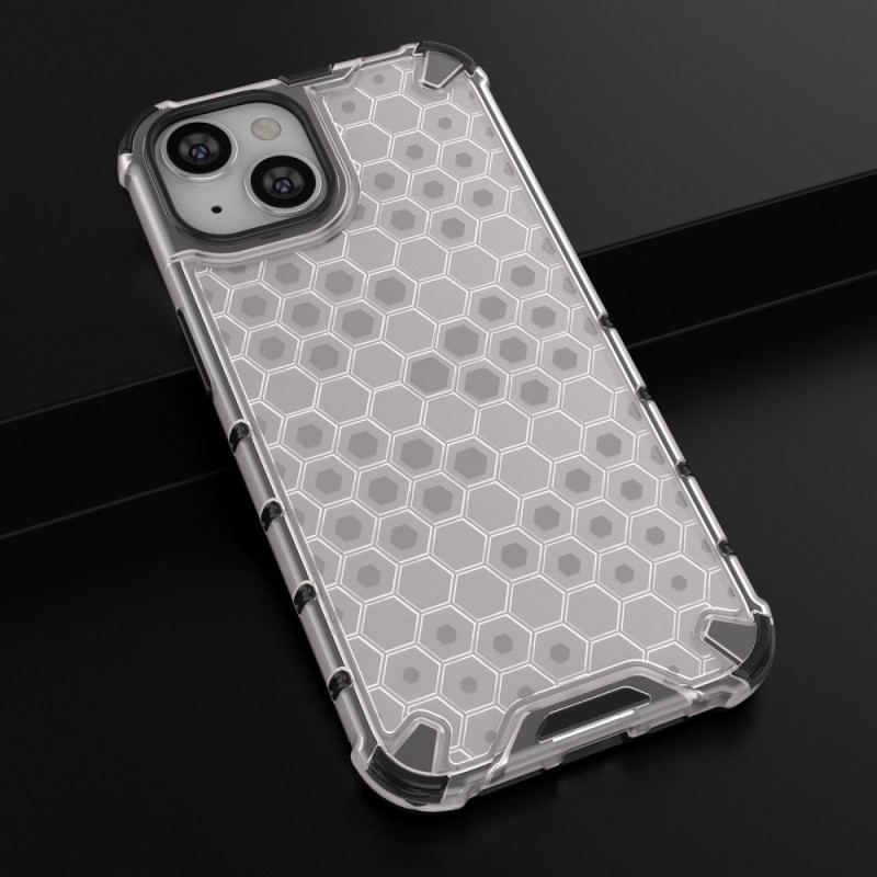 Coque iPhone 14 Plus Style Nid d'Abeille