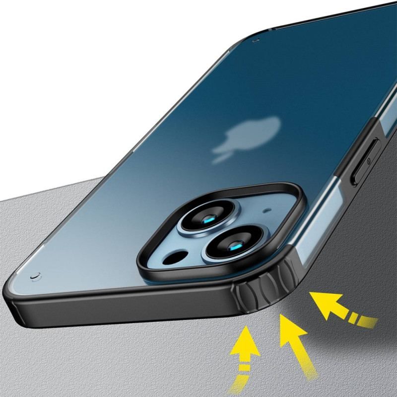 Coque iPhone 14 Plus Translucide Rebords Silicone