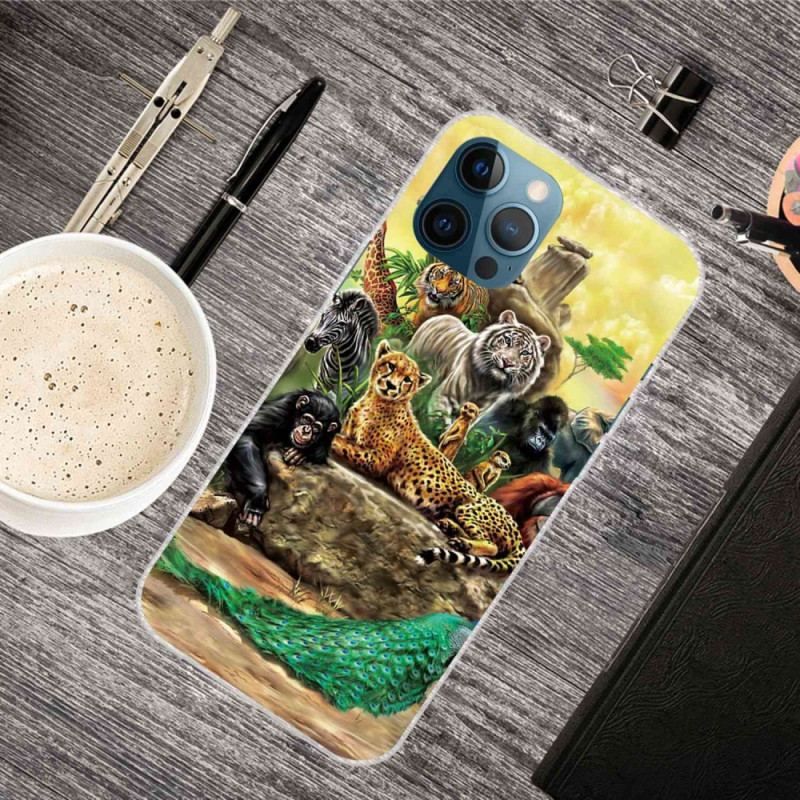 Coque iPhone 14 Pro Max Animaux Safari