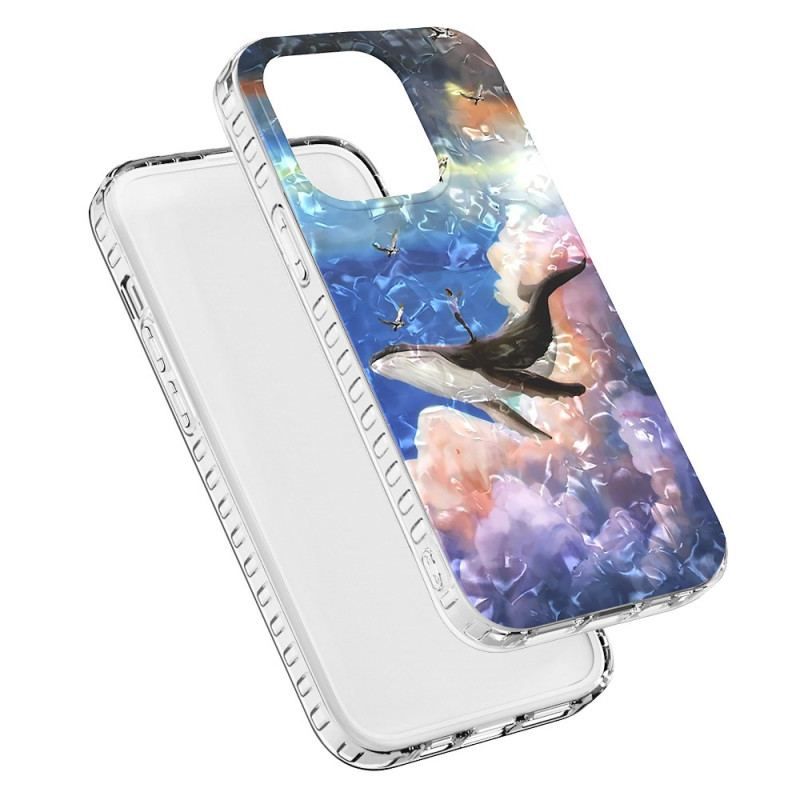 Coque iPhone 14 Pro Max Baleine Stylée