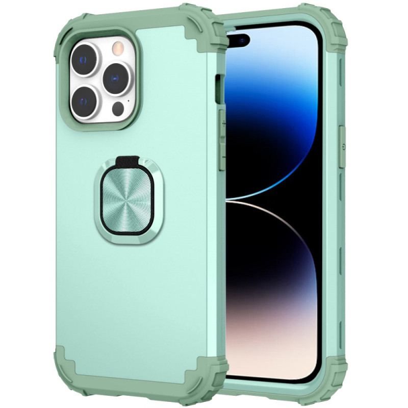 Coque iPhone 14 Pro Max Renforcée avec Anneau-Support