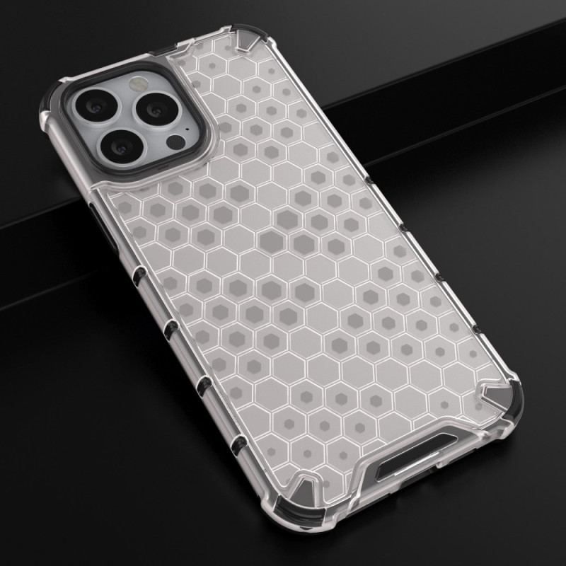 Coque iPhone 14 Pro Max Style Nid d'Abeille