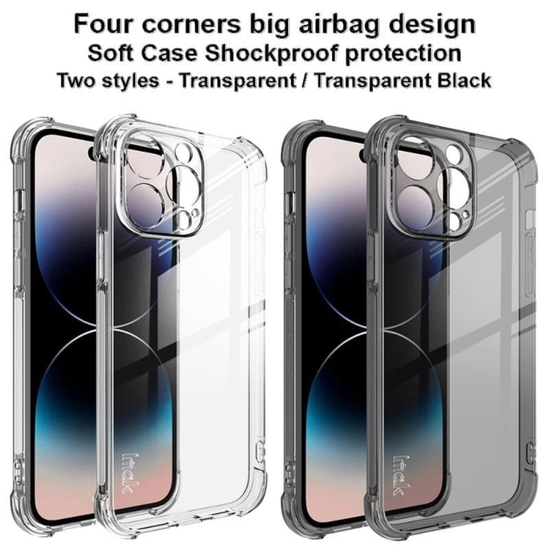 Coque iPhone 14 Pro Transparente Coins Airbag Imak
