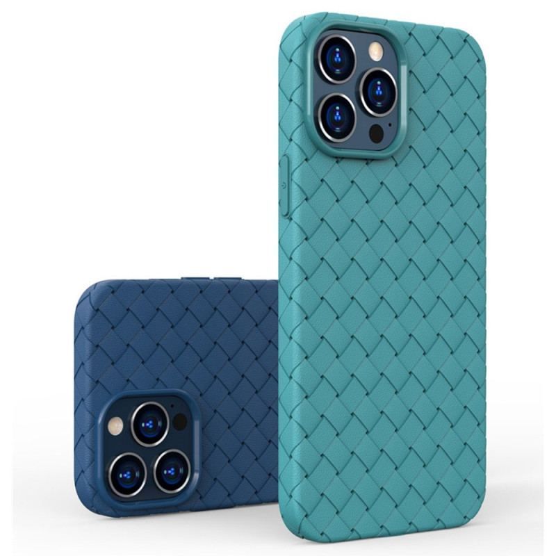 Coque iPhone 14 Tissée