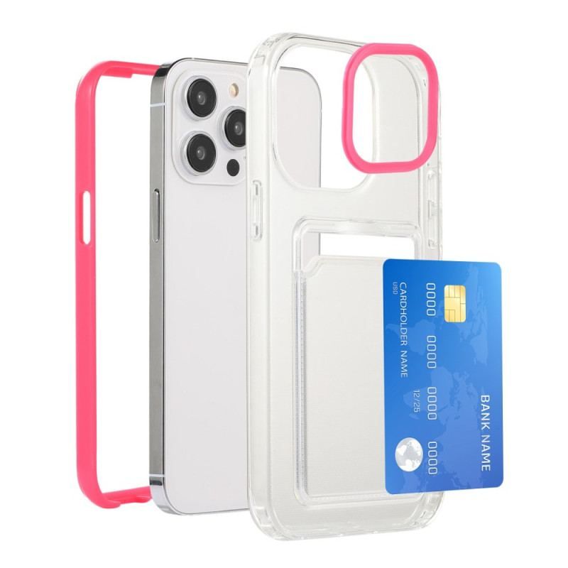 Coque iPhone 14 Transparente Porte-Carte