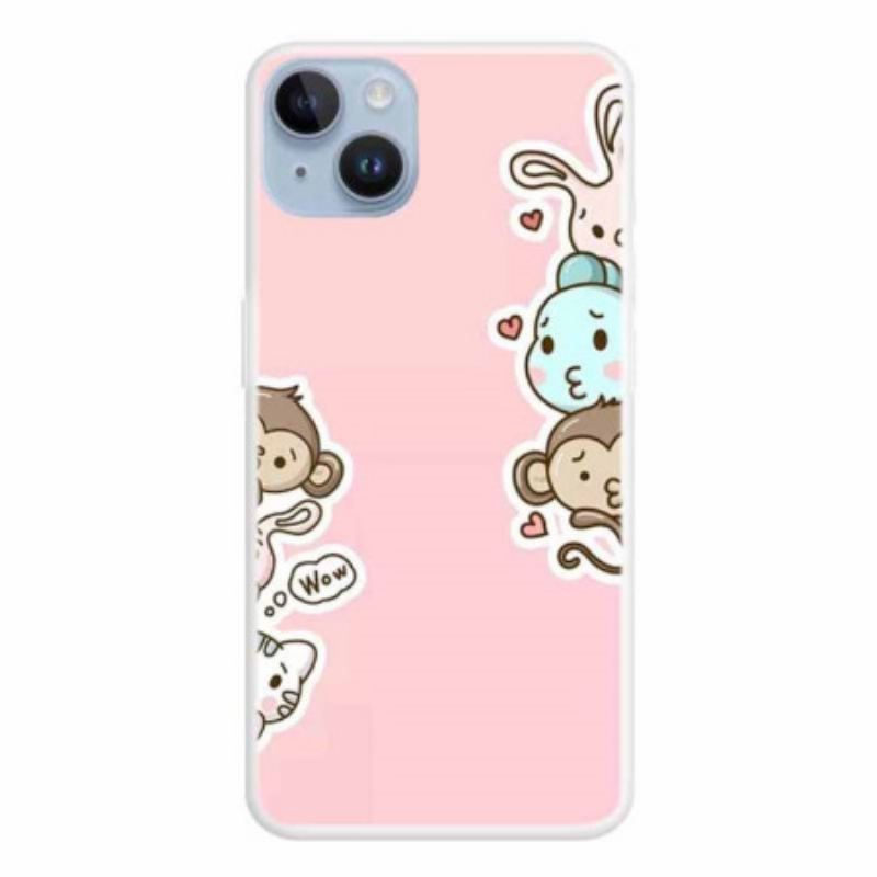 Coque iPhone 15 Plus Animaux Wow