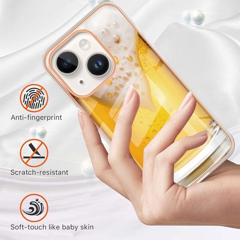 Coque iPhone 15 Plus Bière