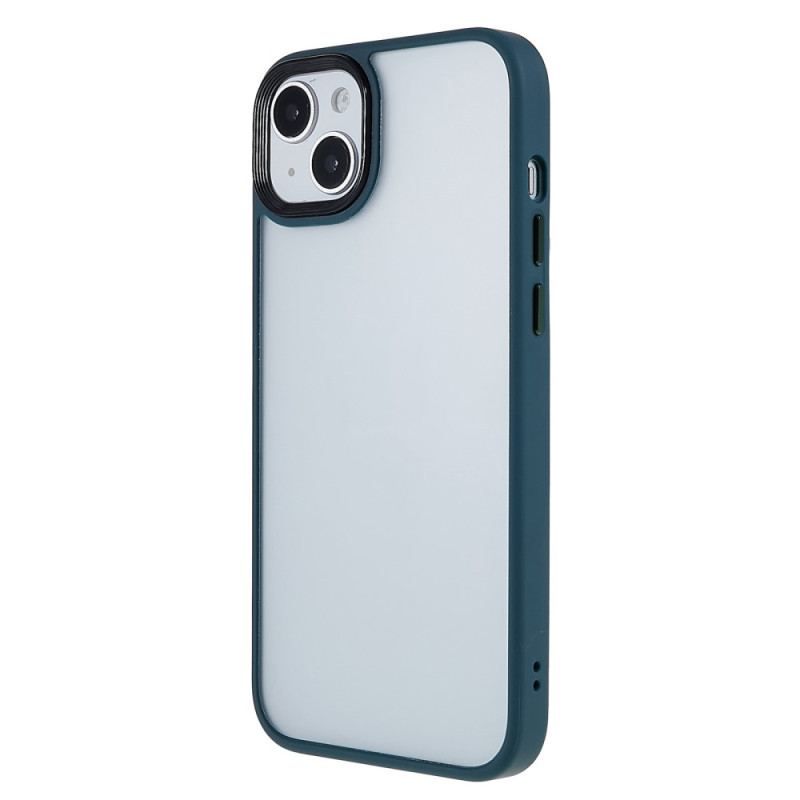 Coque iPhone 15 Plus Dos Acrylique et Rebords Silicone