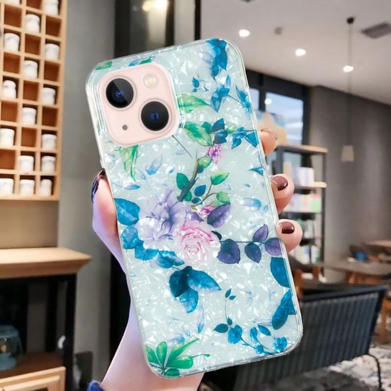 Coque iPhone 15 Plus Florale