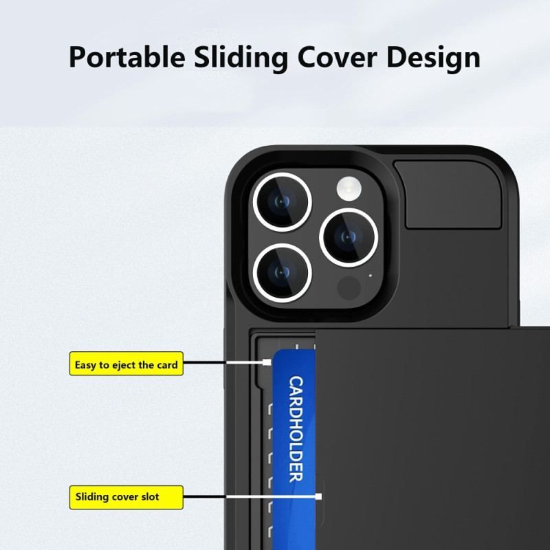 Coque iPhone 15 Plus Porte-Carte à Glissière