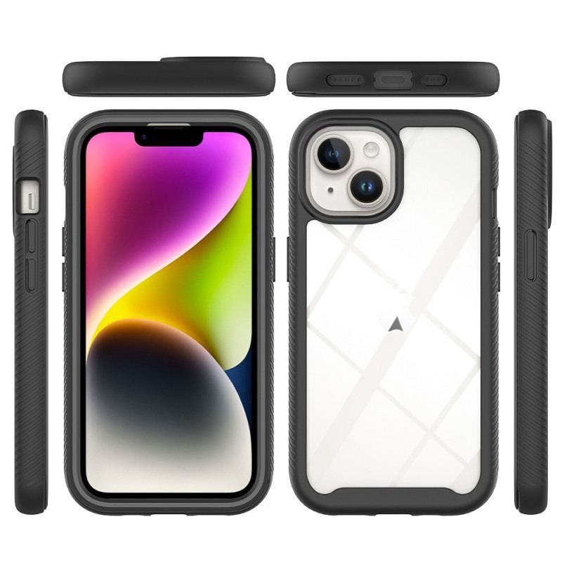 Coque iPhone 15 Plus Transparente avec Film pour Écran