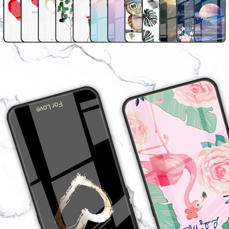 Coque iPhone 15 Plus Verre Trempé Flamant Rose