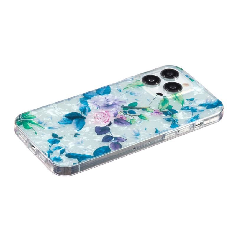 Coque iPhone 15 Pro Florale