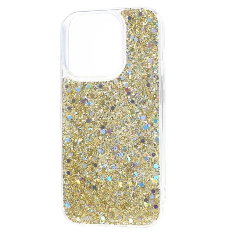 Coque iPhone 15 Pro Juste Paillettes