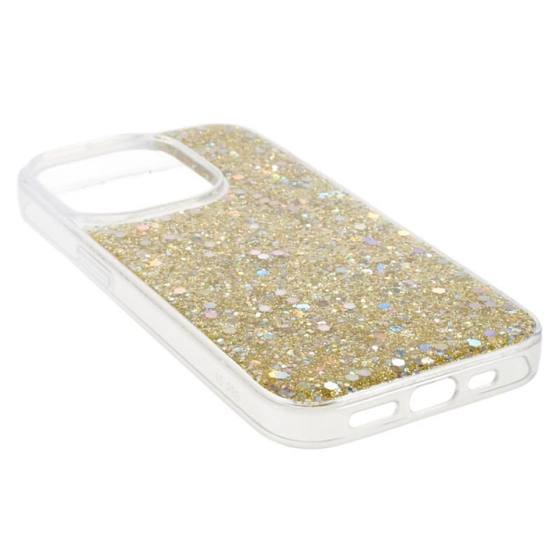 Coque iPhone 15 Pro Juste Paillettes