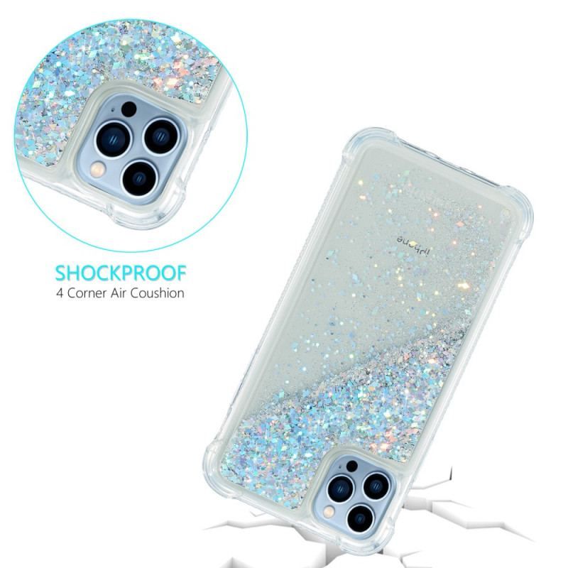 Coque iPhone 15 Pro Paillettes