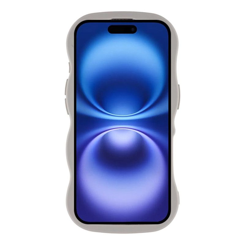 Coque iPhone 17 Compatible MagSafe Fantaisie Ondulation