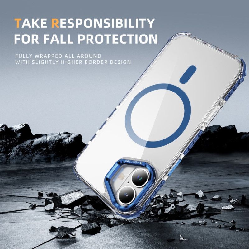 Coque iPhone 17 Compatible MagSafe Support et et Protection d'Objectif
