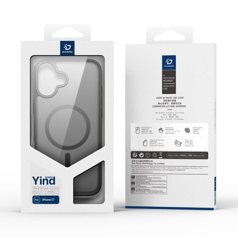 Coque iPhone 17 MagSafe Yind Series DUX DUCIS