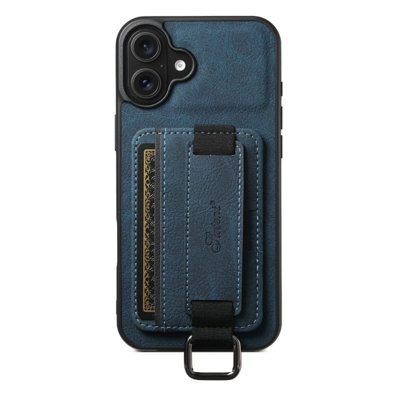 Coque iPhone 17 Porte-Cartes Design Rétro