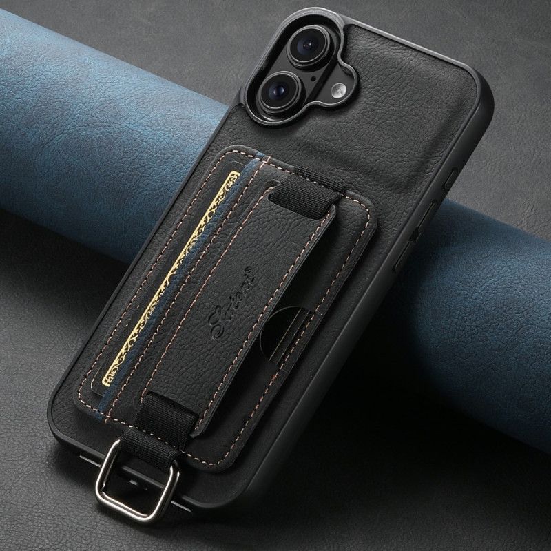 Coque iPhone 17 Porte-Cartes Design Rétro