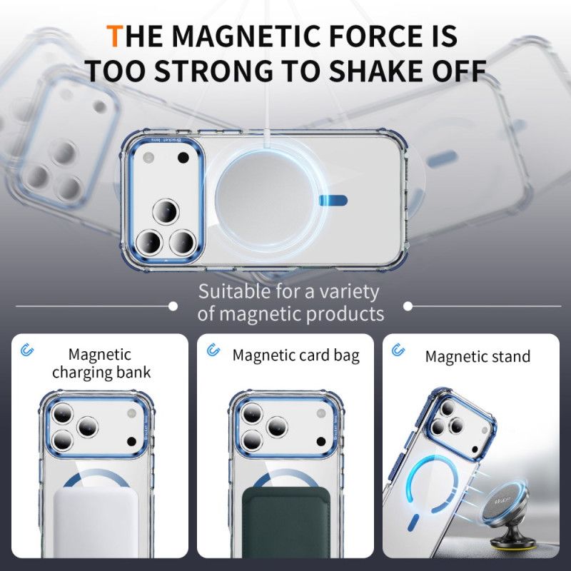 Coque iPhone 17 Pro Compatible MagSafe avec Support Intégré